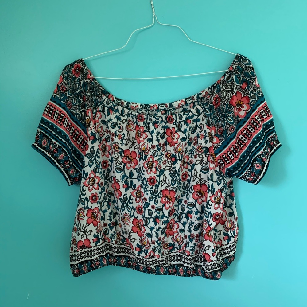 Express off the shoulder blouse